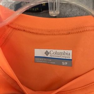 Orange Columbia long sleeve
